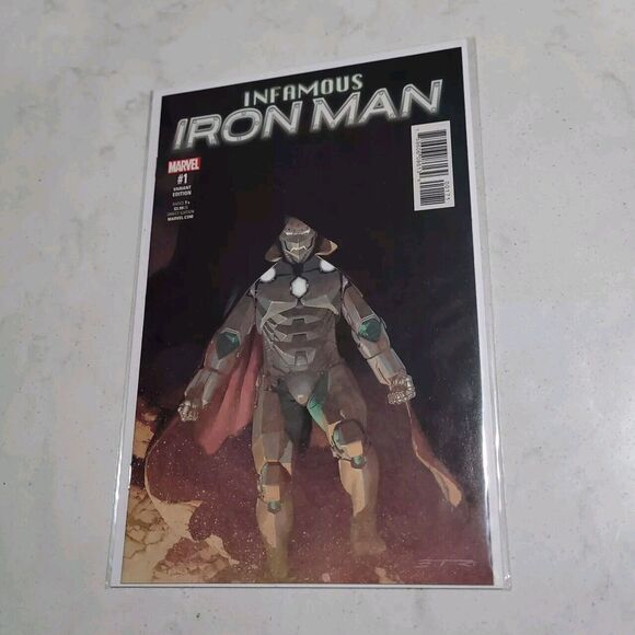 Infamous Iron Man Esad Ribic 1:25 Retailer Incentive Variant High Grade Dr Doom - Picture 2 of 4
